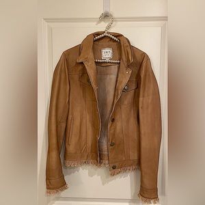 FABULOUS lightweight leather jacket from JKT! IT’s everything for Spring!